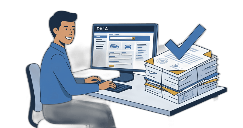 DVLA Notification Service service illustration