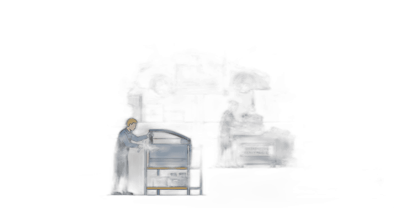 Salvage & Dismantling service illustration